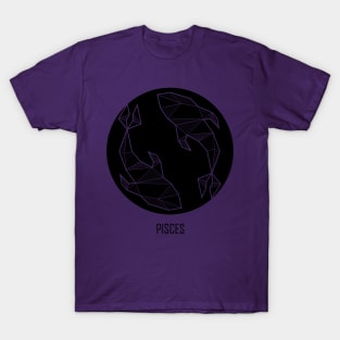 Pisces - Geometric Astrology T-Shirt